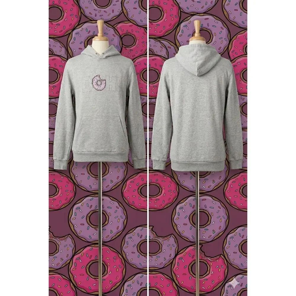 Adidas x The Simpsons Donut Hoodie Gray Men’s Small